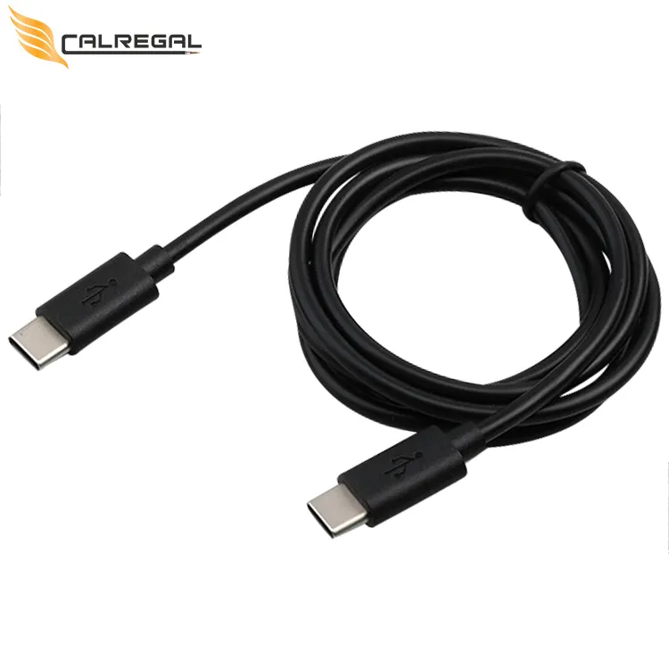 Logo personalizzato a basso costo cavi dati di ricarica rapida 1m 1.5m 2m nichel placcato PD 60w tipo-C Usb C cavo del caricatore