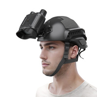 Nouvelles jumelles de vision nocturne NV8161 4K UHD montées sur casque, 36MP, tactiques, portées sur la tête, infrarouges numériques pour la chasse, portée 400M, lunettes NVG