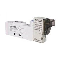 Vanne pneumatique à solénoïde 5/2 voies de haute qualité AirTAC série 6V 6V0510M5A050/6V0510M5B050