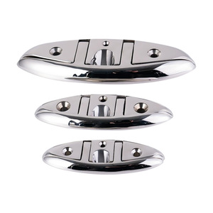 Pernos de sujeción de acero inoxidable para embarcaciones, 8 pulgadas, herrajes marinos, pernos de cubierta tipo Ram Horn para reemplazo y reparación - Product Image 2