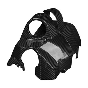 Carénage avant en fibre de carbone brillante 3K Twill, parfaitement adapté aux motos Road Glide 121 pouces cubes, modèles <span class=keywords><strong>2023</strong></span> et plus. - Product Image 6