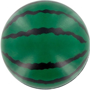 Wholesale Promotional Custom Logo PU Foam Watermelon Stress <b>Ball</b> Soft <b>Toy</b> Watermelon Shape Stress Relief Tool - Product Image 2