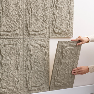 Panneau mural en pierre artificielle <span class=keywords><strong>d</strong></span>écorative extérieure moderne en polyuréthane / PU, revêtement mural en pierre artificielle, placage de pierre, 25x45cm - Product Image 6