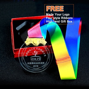 Medalla de Acrílico Deportiva Personalizada al por Mayor para Danza, Fútbol, Copa del Fabricante, Medallón de Honor y Gloria, Recuerdo de Arte Popular - Product Image 5