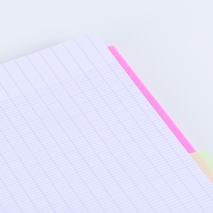 Khuyến nghị Sản phẩm mới A4 thiết kế định dạng lớn đa màu hỗn hợp phù hợp với dòng tiếng Pháp chuyên nghiệp trang bên trong xoắn ốc - Product Image 5