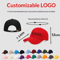 Gorras de Béisbol de Algodón con Logotipo Personalizado, Ajustables, Unisex, para Deportes al Aire Libre, Sombreros para el Sol