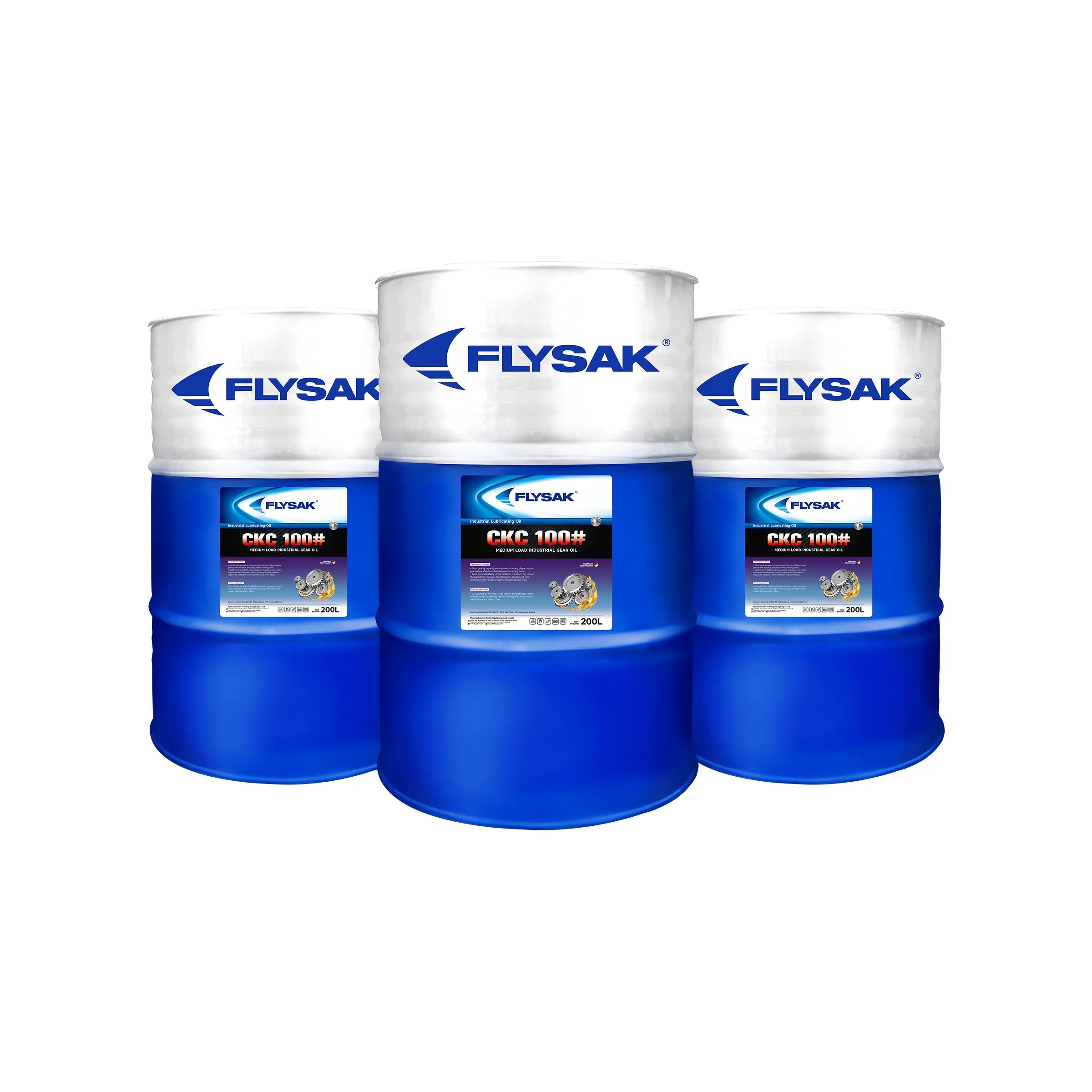 FLYSAK brand manufacturer wholesale industrial lubricating oil CKC gear oil 100