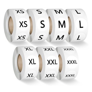 Etiquetas Adhesivas de Papel Impermeables al por Mayor para Ropa, Etiquetas de Talla, Manualidades con Velas, Marcos de Fotos (500 Etiquetas por Rollo Corazón - Product Image 2