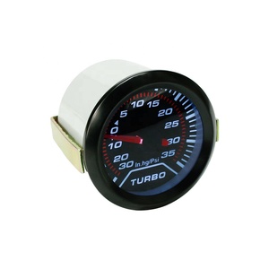 Psi humo Dial luz blanca Interior <span class=keywords><strong>Dash</strong></span> de coche medidor Digital Turbo Boost 52Mm Gauge - Product Image 2