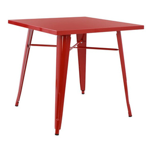 Mesa de Comedor <span class=keywords><strong>Tolix</strong></span> de Estilo Industrial, Mesa de Comedor de Hierro Pintado Resistente al Agua para Muebles de Hogar y Uso en Hoteles - Product Image 2