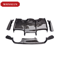 Lèvre de diffuseur de pare-chocs arrière en Fiber de carbone de Style PSM de haute qualité pour BMW F80 F82 M3 M4 2014 + état neuf