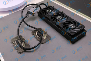 Kit de refroidissement par eau V100 |   Kit de refroidissement par eau V100 à double circuit, 360 mm, avec triple ventilateur, haute efficacité et fonctionnement silencieux | - Product Image 2
