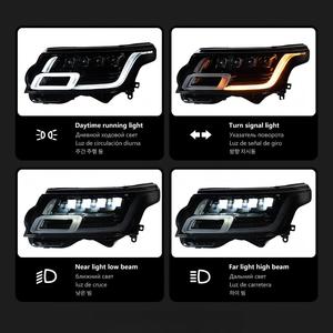 Faros Delanteros LED Matrix Blancos para Range Rover 2013-2017 L405, Actualización OEM de Fábrica - Product Image 3