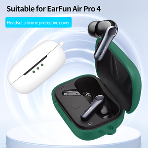 Vente en ligne à prix d'usine, étui pour écouteurs Bluetooth en silicone anti-rayures pour EarFun Air Pro 4 - Product Image 5