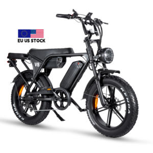 V8 ऑक्सी डिज़ाइन फैट टायर इलेक्ट्रिक मोटर बाइक V8 ऑक्सी बड़े एल्यूमीनियम फ्रेम और नीचे ट्यूब लिथियम बैटरी स्थिति के साथ - Product Image 1