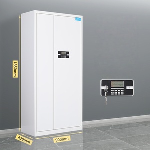 Powder Coated Steel Filing <b>Cabinet</b> 2 Door <b>Office</b> Storage Cupboard - Product Image 5