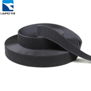 Ignifuge autobloquant en nylon <span class=keywords><strong>2</strong></span> en 1 attaches de crochet et de boucle de bandes de crochet et de boucle un côté magique - Product Image 1