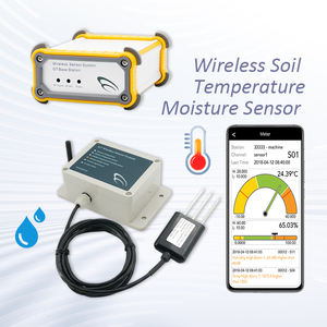 Sonde de capteur d'humidité et de température du sol LoRa avec connexion Modbus pour l'agriculture intelligente et l'équipement d'irrigation - Product Image 2