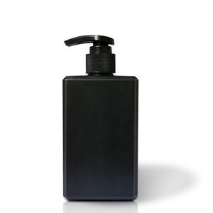 Flacon pompe à lotion jaune <span class=keywords><strong>mat</strong></span>, contenant de shampooing carré oblong, emballage en plastique HDPE, gel, 200 ml, flacon PE, cosmétiques, toucher doux - Product Image 4