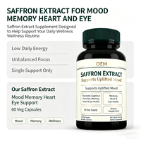 Capsules de Safran en Vrac : Formule Équilibre Émotionnel et Sommeil Réparateur – Complexe Naturel de Safran et 5-HTP