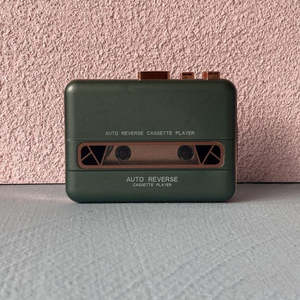 Reproductor de Casetes de Plástico Retro, Reproductor de Audio Portátil, Reproductor de Música Clásico, Fácil de Usar, Cuerpo Resistente - Product Image 3