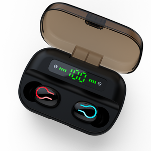 Q82 TWS auriculares inalámbrico resistente al agua en el oído Auriculares auriculares con Banco de la energía - Product Image 2