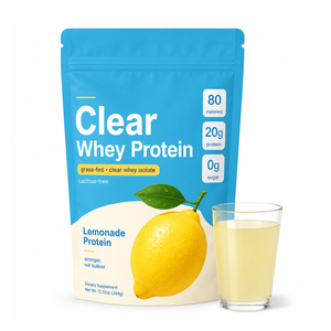WELLBODY OEM Etichetta Privata Proteine del Siero di Latte in Polvere Trasparente Idratante, Isolato Proteico del Siero di Latte in Polvere per Bevande, Nutrizione Sportiva Fitness - Product Image 1