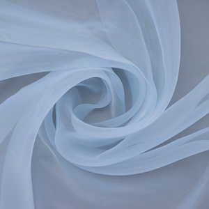 5mm 140cm ipek organze kumaş düğün ipek kumaş ipek organze - Product Image 5