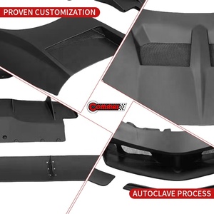 Kit de Carrocería de Alta Calidad Estilo LB GT en FRP para Ferrari 458, Incluye Parachoques Delantero, Capó, Faldones Laterales y Alerón - Product Image 6