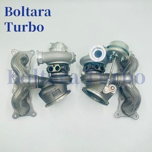 Turbocompresor Billet Wheel <span class=keywords><strong>Twin</strong></span> <span class=keywords><strong>Turbo</strong></span> TD04 49131-07018 49131-07019 11657649290 11657593016 para <span class=keywords><strong>BMW</strong></span> 135i 335i 535i Z4 N54 3.0L - Product Image 2