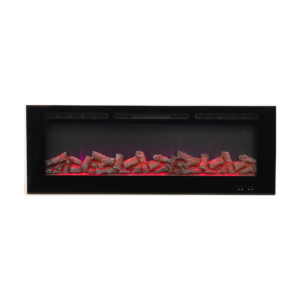 Cheminée Linéaire Gaz Monté Mural Poêle à Granulés Mantel Bio Ethanole Insert Surround Mini Intérieur Led Cheminée Électrique - Product Image 5