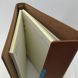 Cuaderno ejecutivo reciclado barato personalizado ecológico con bolígrafo ecológico adjunto - Product Image 2