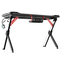 Table de jeu Pc bureau Table d'ordinateur de jeu avec lumière Rgb vente directe en usine