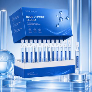 Suero de Péptidos Azules Directo de Fábrica, Ampolla OEM ODM, Suero para el Cuidado de la Piel al por Mayor, Empaque Personalizado, Servicio de Diseño Gratuito - Product Image 2