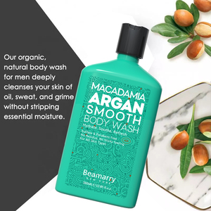 Huile d'argan biologique beurre hydratant nettoyant rafraîchissant à base de plantes nettoyant <span class=keywords><strong>pour</strong></span> le corps fournitures de <span class=keywords><strong>bain</strong></span> <span class=keywords><strong>pour</strong></span> hommes gel douche blanchissant - Product Image 1