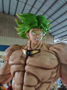 Statue de Broly grandeur nature 1:1 en résine Polystone, figurine d'anime <span class=keywords><strong>Dragon</strong></span> Ball Z, Super Saiyan, objet de collection tendance - Product Image 6