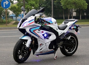 Motocicleta Eléctrica de Carreras de 8000W, Potente y Rápida, Moto Eléctrica Moderna para Adultos - Product Image 5