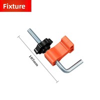 DIY Pince de fixation à angle droit 3/4/6/8 pouces, outil de positionnement auxiliaire en L à 90 degrés pour panneaux, outil de serrage pour le travail du bois