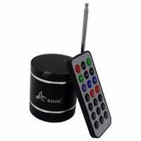 Mini Altavoz Portátil con Vibración, Carcasa Metálica, Sonido Envolvente de 360 Grados y hasta 30W de Potencia