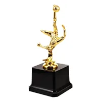 Trophée de football personnalisé en métal, très vendu, pour le joueur du match