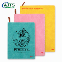 A5 Sublimation Blancs Journal Agenda Bloc-Notes Stationnaire Personnalisé Imprimé Logo Couleur Pu Cuir Sublimation Cahier