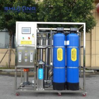 Système de filtration d'eau par osmose inverse à pré-filtration 1000 LPH, modèle 4040, avec rinçage automatique – Vente chaude