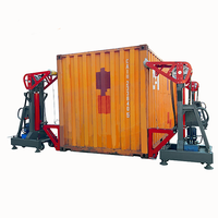 Lève-conteneurs Capacité de levage de 32 tonnes Hauteur de levage de 1,7 mètre Alimentation triphasée 380V