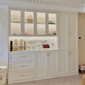 Luxury French Style <b>Sideboard</b> with Wine and Tableware Storage for Villa Dining & Living Room - Product Image 3