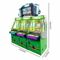 Produit phare pour machines de jeu et centres d'attractions à monnayeur en bois/acrylique/plastique, rechargeable, version anglaise, garantie 1 an