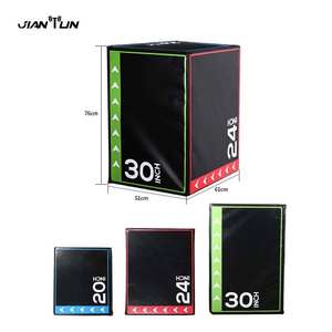 Caja de <span class=keywords><strong>Ejercicios</strong></span> Pliométrica 3 en 1 de Alta Resistencia para CrossFit y Gimnasio, Directo de Fábrica - Product Image 5