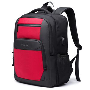 BANGE Nueva <span class=keywords><strong>Mochila</strong></span> Escolar de Poliéster para Viajes, <span class=keywords><strong>Mochila</strong></span> para <span class=keywords><strong>Hombre</strong></span>, Mochilas Escolares Impermeables, <span class=keywords><strong>Mochila</strong></span> Escolar Personalizada a Prueba de Agua - Product Image 3
