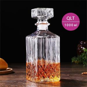 Ensemble de carafes à <span class=keywords><strong>whisky</strong></span> avec bouteille en verre pour bordeaux, Brandy, ron, alcool de luxe, articles de bar - Product Image 3