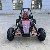 Kart Eléctrico Comercial de 72V y 3000W |   Kart de Alquiler de Uso Pesado para Parque de Atracciones |   Carril de Carreras de Alto Torque