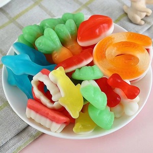 Bonbons gélifiés sucrés et acidulés de formes variées, bonbons de dessin animé très vendus pour enfants, options en vrac - Product Image 4
